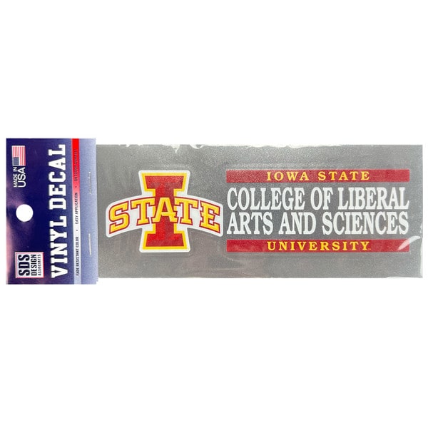 I-State College of Liberal Arts & Sciences Vinyl Decal (6"X2")
